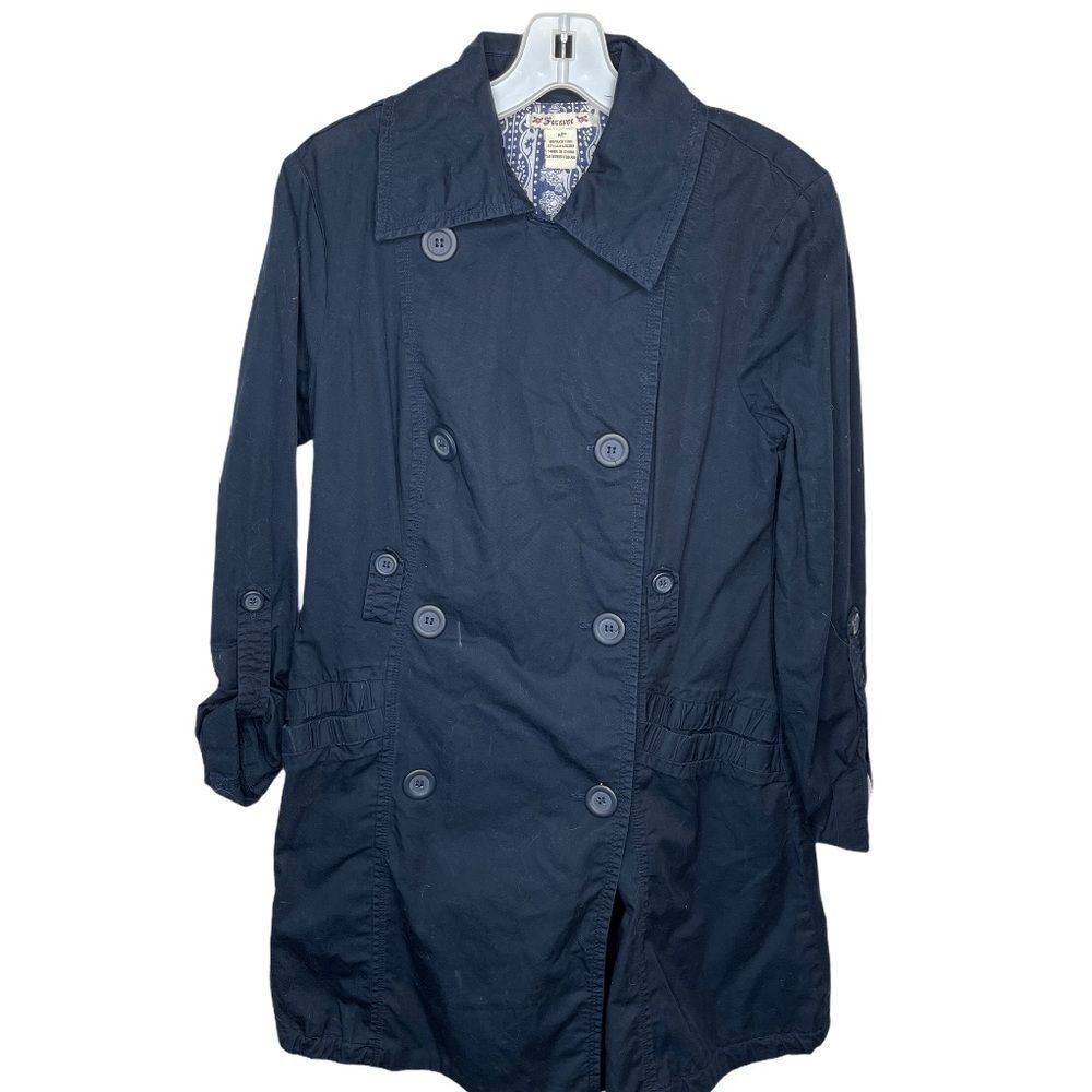 Forever 21 Coat Navy